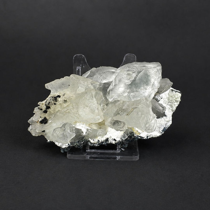 Clacite Mineral 130g 10x6x3cm Blocky on Yes Matrix Raw Crystal Specimen