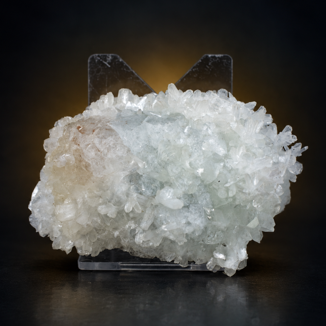 Natural Apophyllite with Stilbite Mineral Specimen – 80g