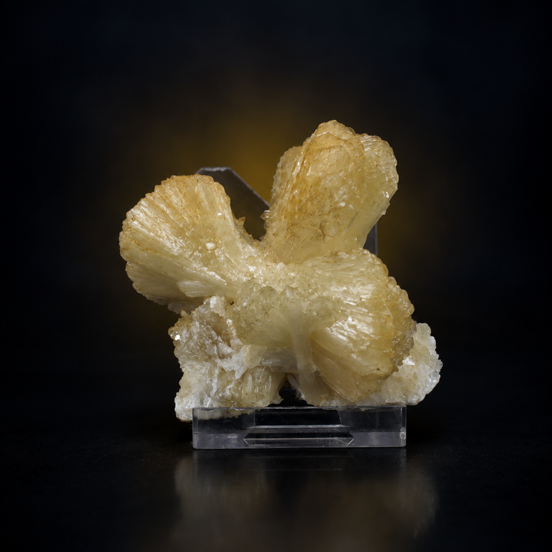 Natural Stilbite Mineral Specimen – 80g
