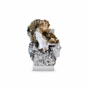 Apatite and Pyrite and Tourmaline specimen — India, 270 g.