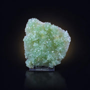 Natural Green Apophyllite Crystal Matrix Mineral Specimen from India 745 gm 14 × 14 × 4 cm