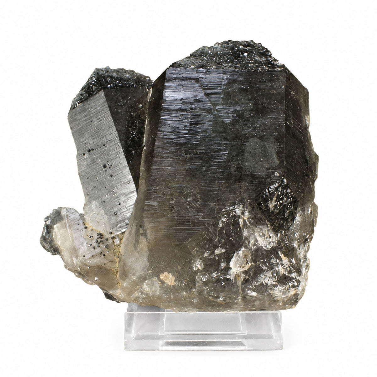 Natural Smoky Quartz Mineral Specimen 12 × 12 × 6 cm 890 g
