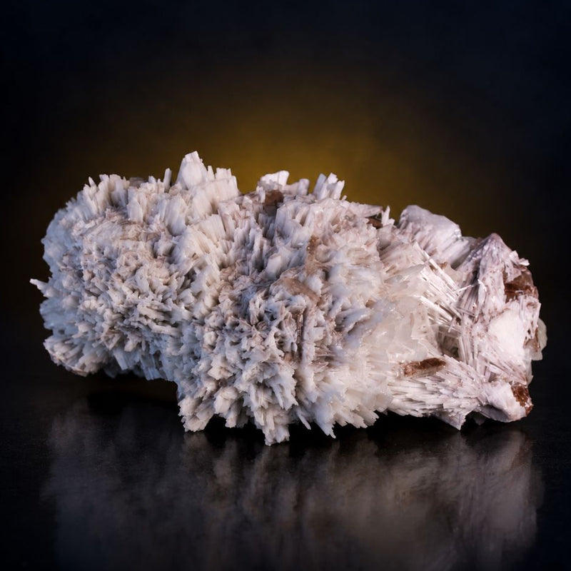Heulandite Radiating Crystal Cluster with Scolecite — India | 390 g | 14 × 8 × 6 cm