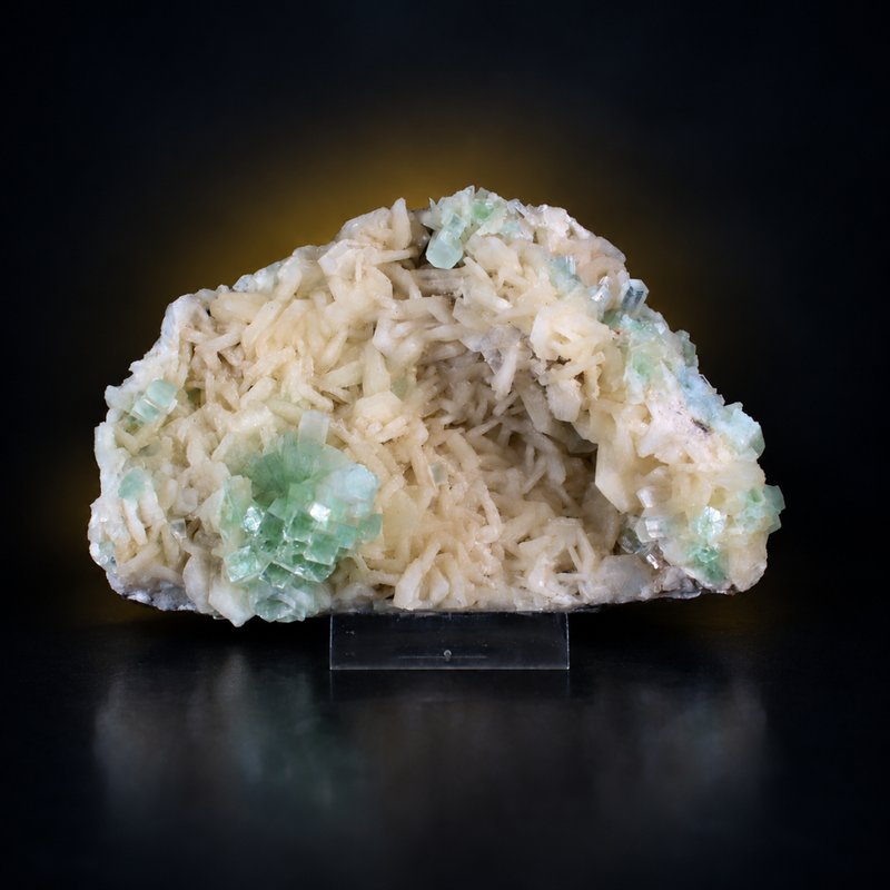 Natural Green Apophyllite Crystal Specimen – 340g
