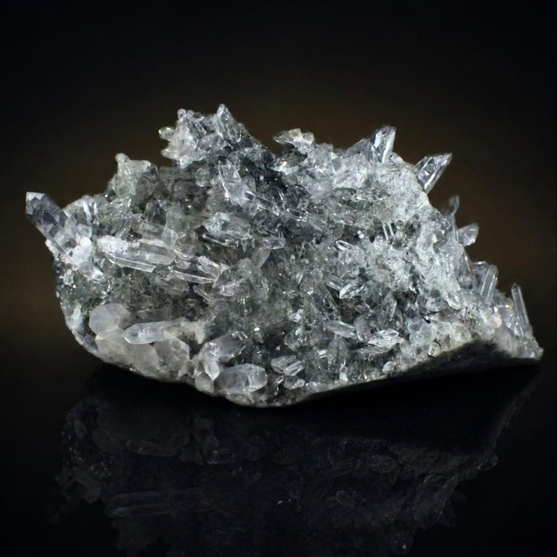 Himalayan Quartz Prismatic Crystal Cluster | 990 g | 18 × 11 × 8 cm