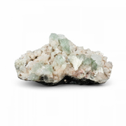 Natural Green Apophyllite with Heulandite & Scolecite Crystal Specimen | India | 14×8×3 cm | 550g