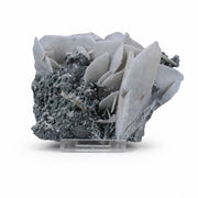 Natural Prehnite and Chalcedony Mineral Specimen  17 × 14 × 9 cm 1260 g