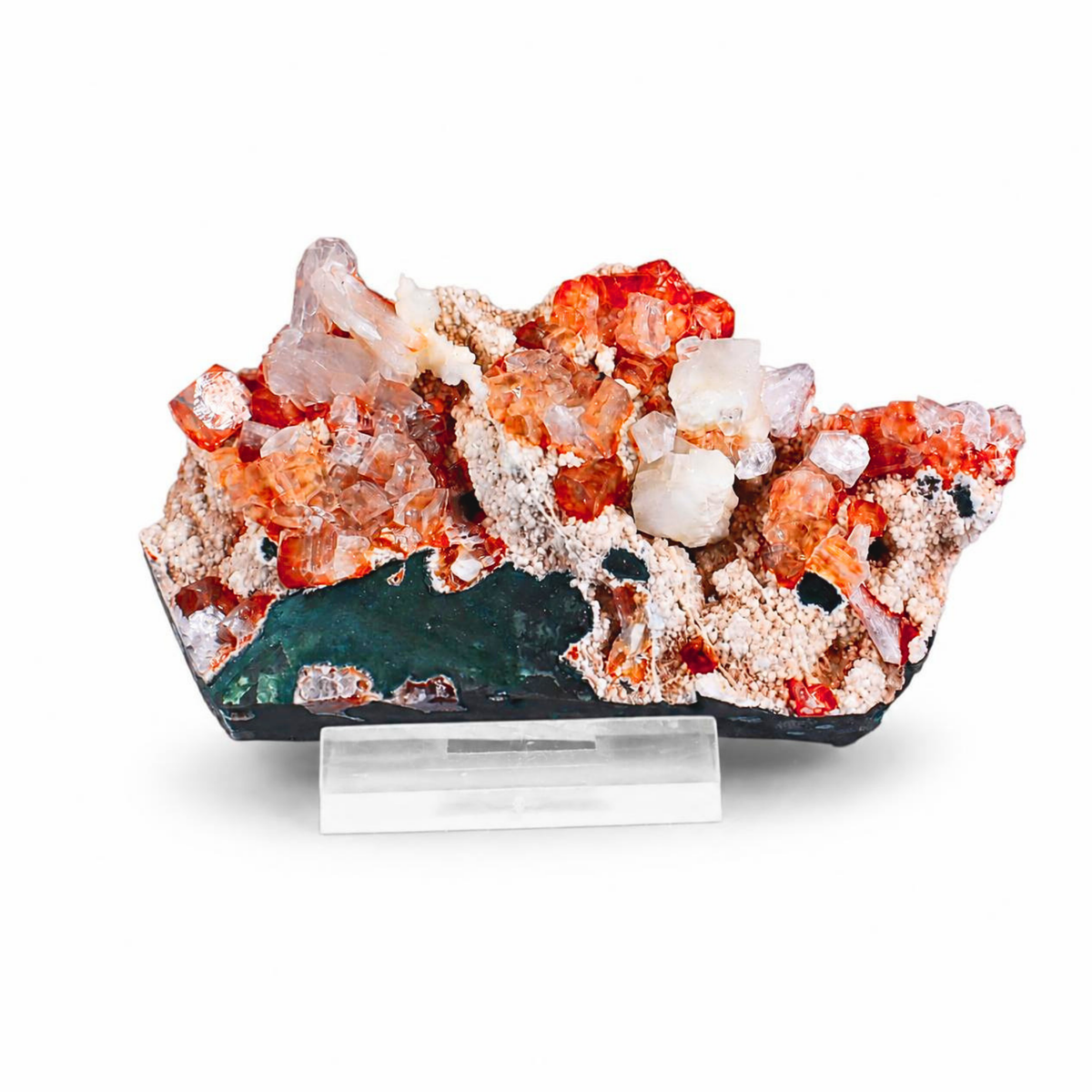 Apophyllite with Heulandite & Stilbite 10×5×4 cm | 130g