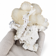 Natural Stilbite with Heulandite Crystal Cluster – 340 g