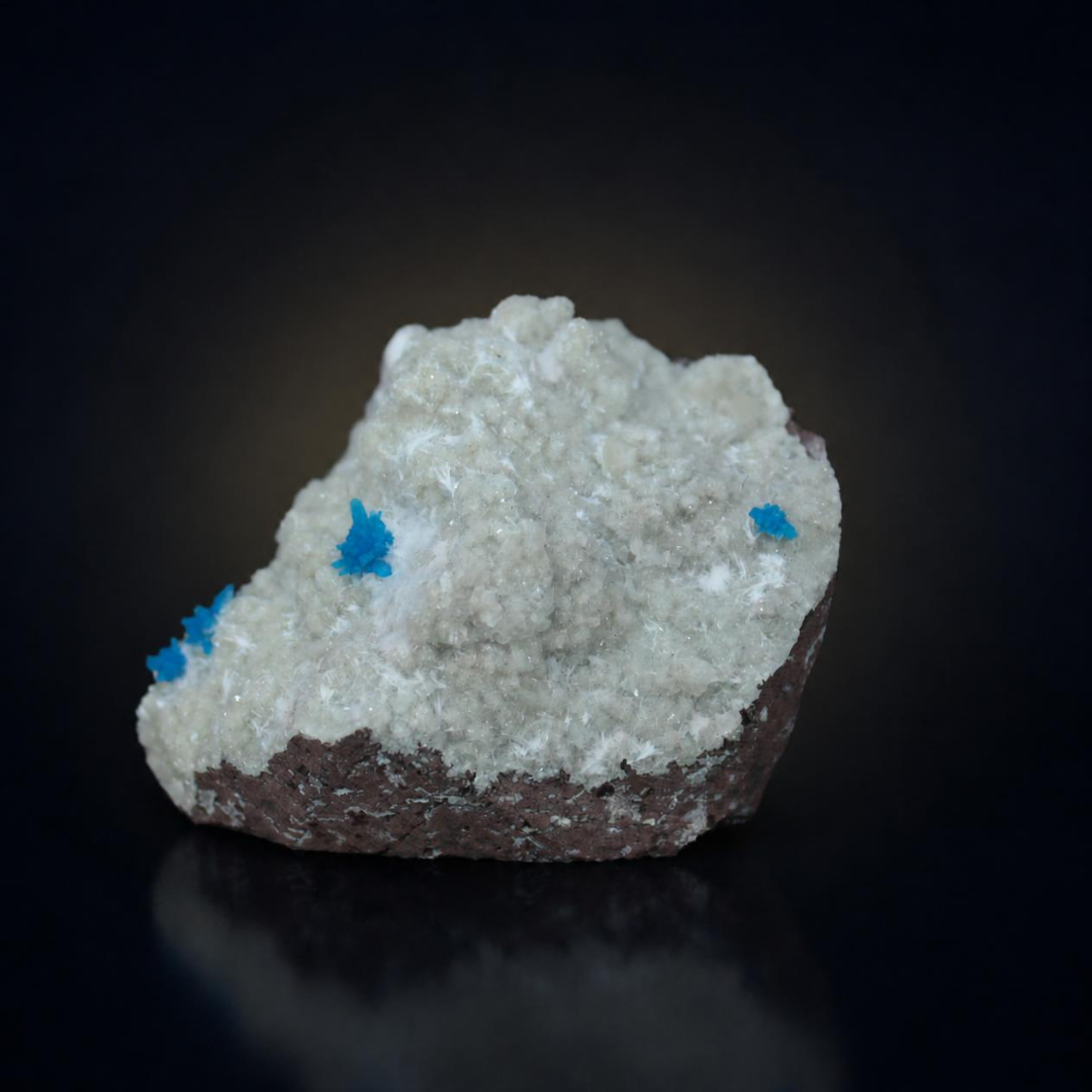 Natural Cavansite Crystal Matrix – Mineral Specimen from India