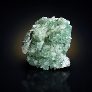Natural Green Apophyllite, Stilbite with Heulandite Crystal Specimen – India