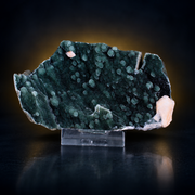 Natural Chalcedony with Heulandite Matrix Mineral Specimen – India