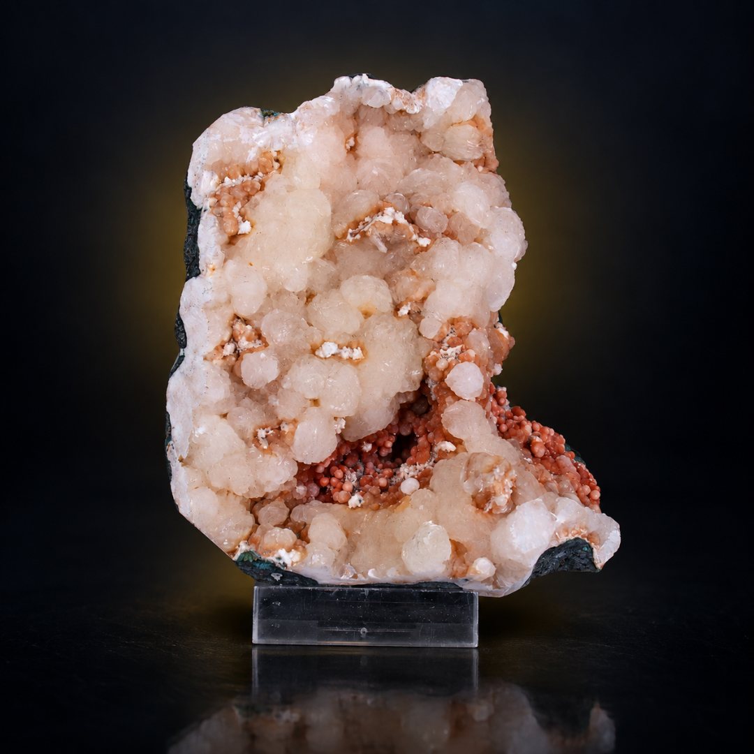 Stilbite with Heulandite – Natural Mineral Specimen