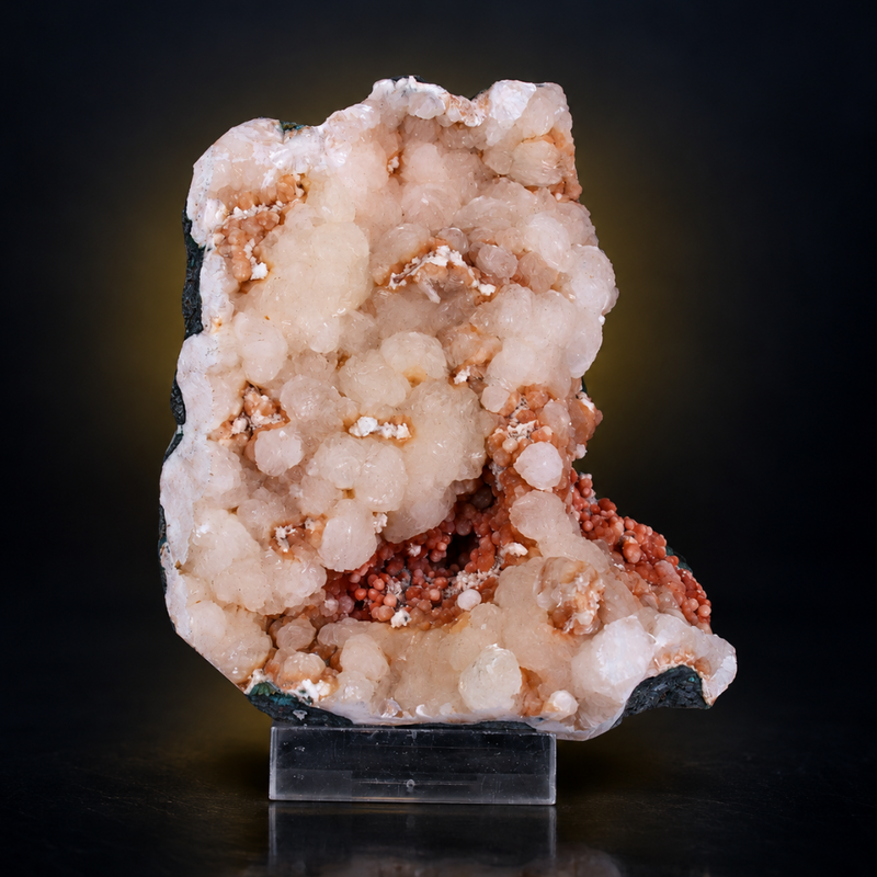 Stilbite Crystalline Aggregate with Heulandite | 270 g | 12 × 9 × 4 cm