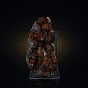 Amethyst and Hematite specimen — India, 540 g.