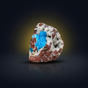 Natural Cavansite Crystal Matrix – Mineral Specimen from India
