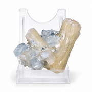 Natural Stilbite with Apophyllite Crystal Cluster – 40 g