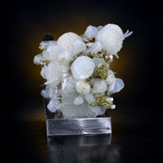 Natural Apophyllite with Heulandite Crystal Specimen – 90g