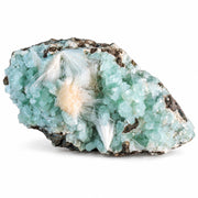 Natural Green Apophyllite with Stilbite Mineral Specimen  12 × 12 × 6 cm 890 g