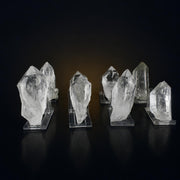 Natural Himalayan Quartz Mineral Specimen  8-Piece Lot, 1330 g