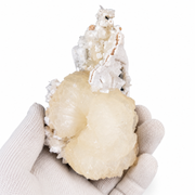 Natural Stilbite with Heulandite Crystal Cluster – 270 g