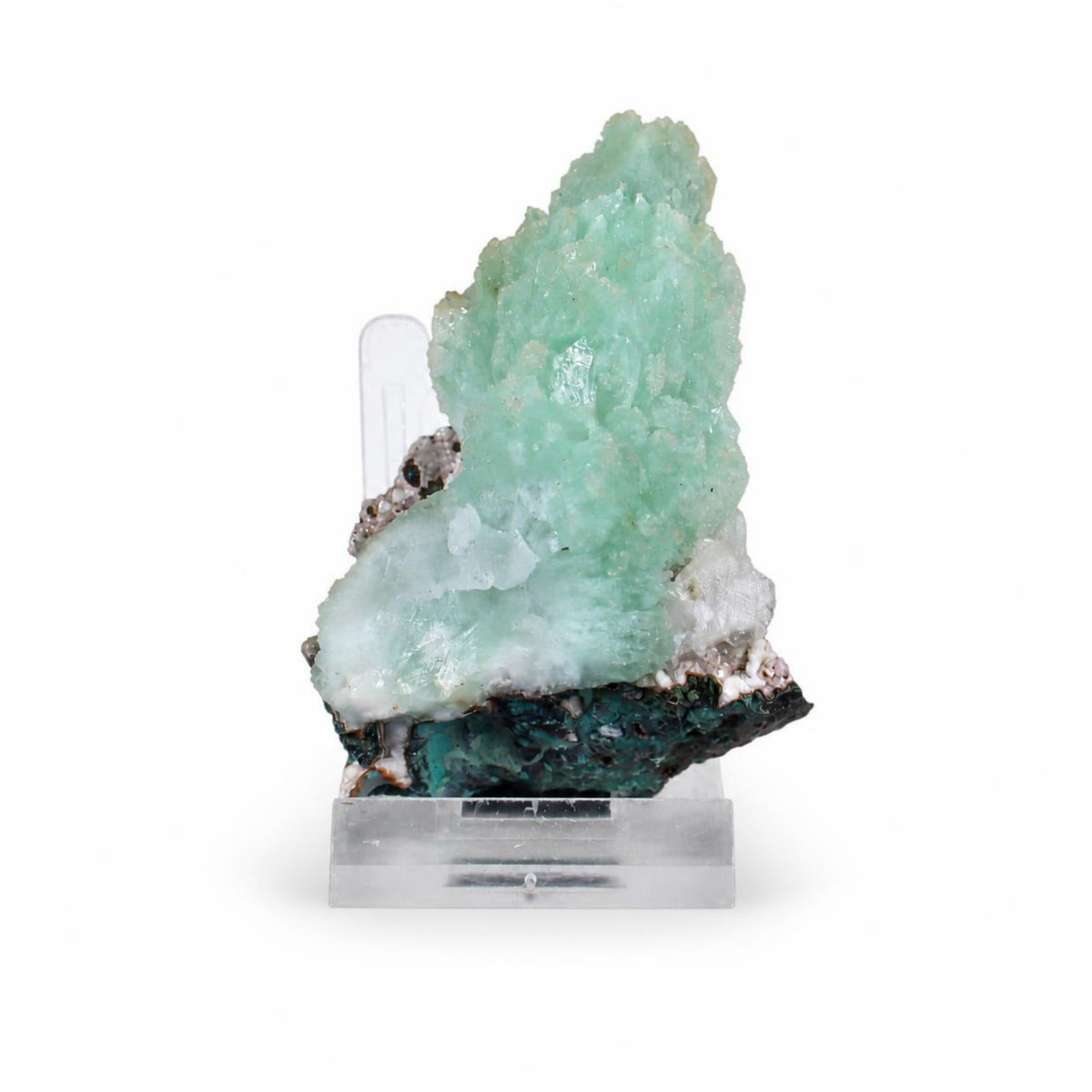 Green Botryoidal Apophyllite · 300 g · 8 × 4 × 5 cm