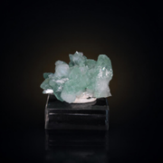 Natural Green Apophyllite Crystal Matrix – Mineral Specimen from India