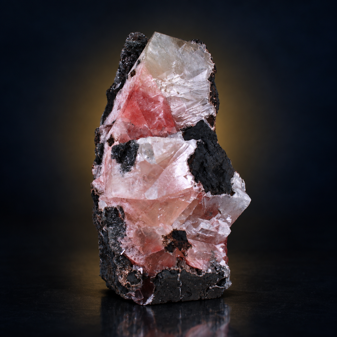 Natural Calcite Crystal Specimen – India