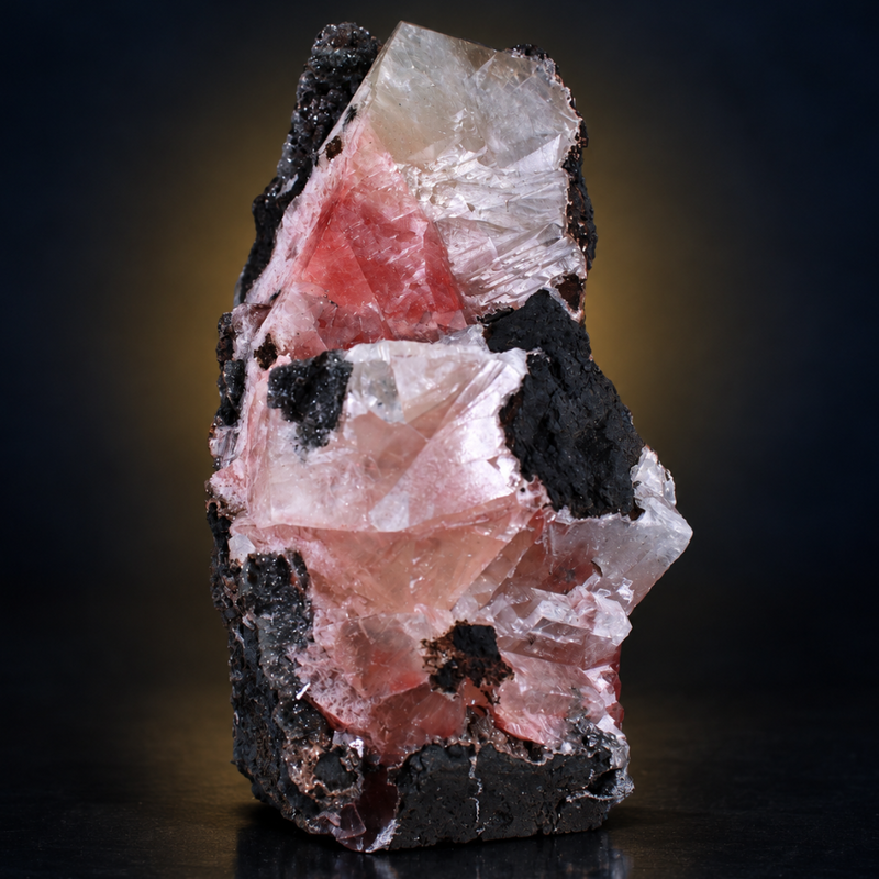 Natural Calcite Crystal Specimen – India