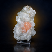 Natural Apophyllite with Heulandite Matrix Mineral Specimen