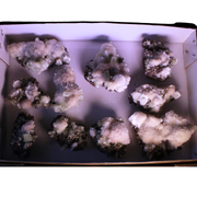 Natural Green Apophyllite with Heulandite Matrix & Scolecite – 10 Pieces Lot  from India