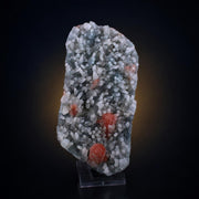 Natural Chalcedony Crystal Matrix Mineral Specimen from India 380 gm 16 × 8 × 2 cm