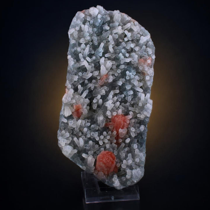 Chalcedony Botryoidal Crystal-Coated Matrix — India | 380 g | 16 × 8 × 2 cm