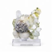 Natural Apophyllite with Heulandite &amp; Okenite Mineral Specimen – 90g