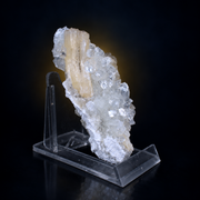 Apophyllite & Stilbite Crystal Cluster Deccan Traps Maharashtra India | 9 × 4 × 2 cm | 80 g