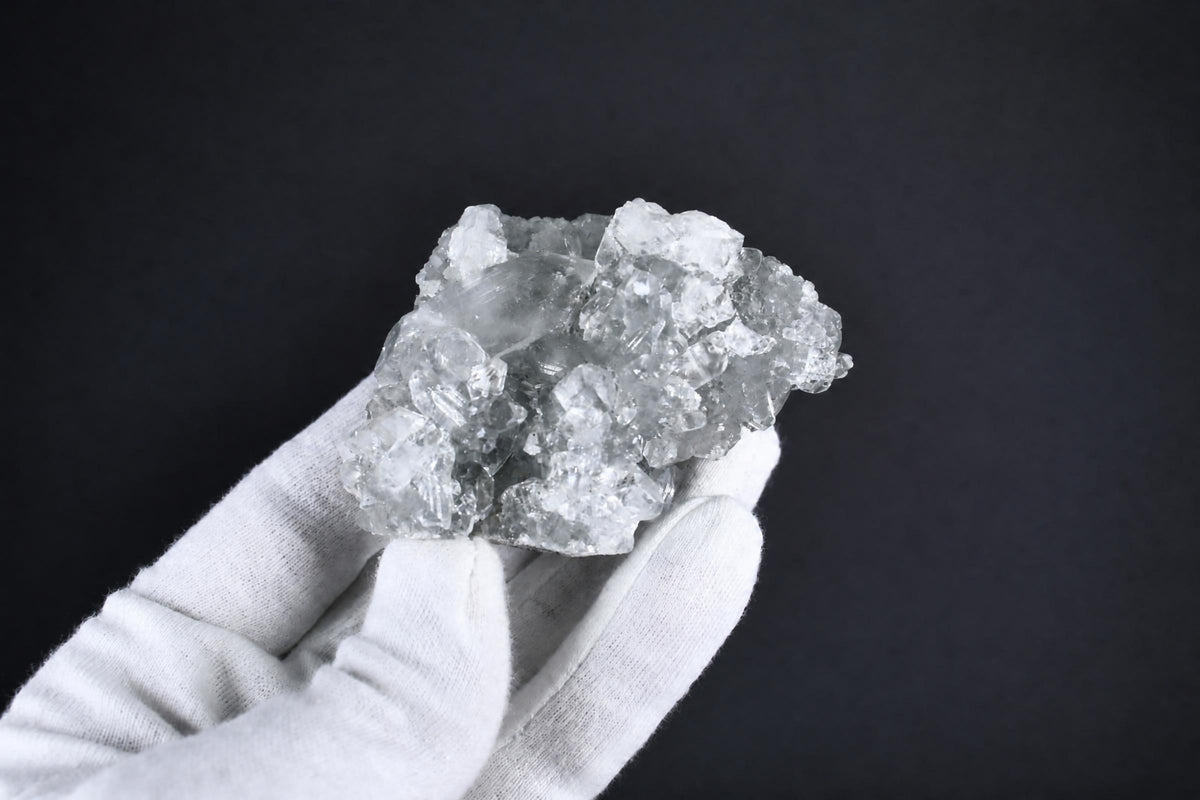 Apophyllite and Quartz specimen — India.