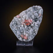 Natural Chalcedony Crystal Matrix Mineral Specimen from India 180 gm 10 × 8 × 2 cm