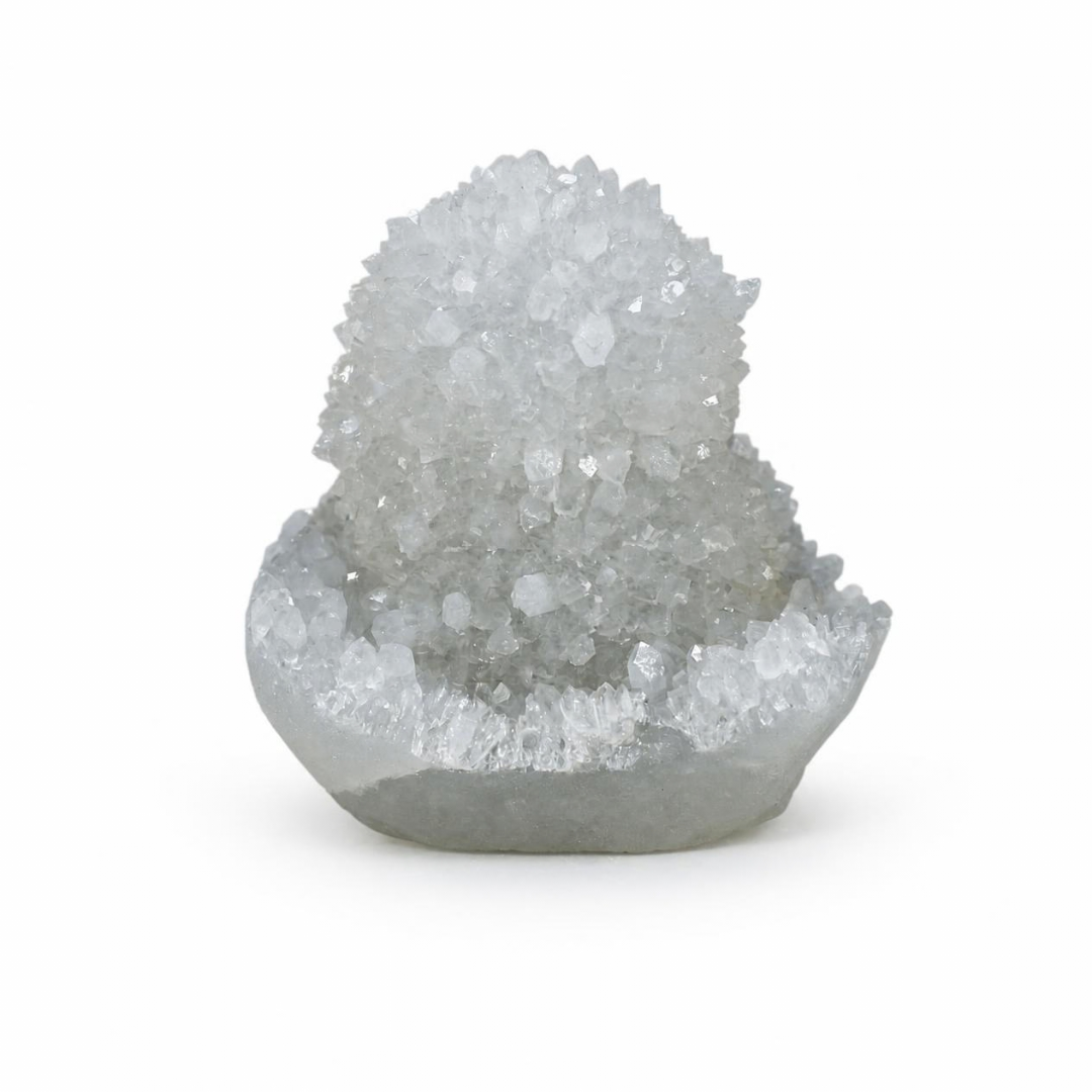 Natural Quartz Crystal Mineral Specimen – India