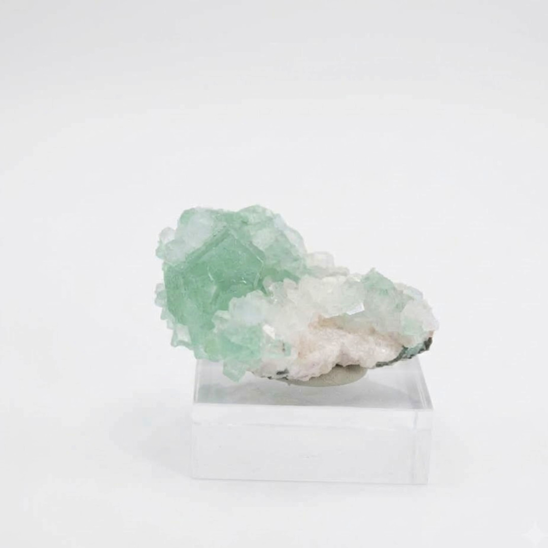 Natural Apophyllite Heulandite Crystal Matrix – Mineral Specimen from India