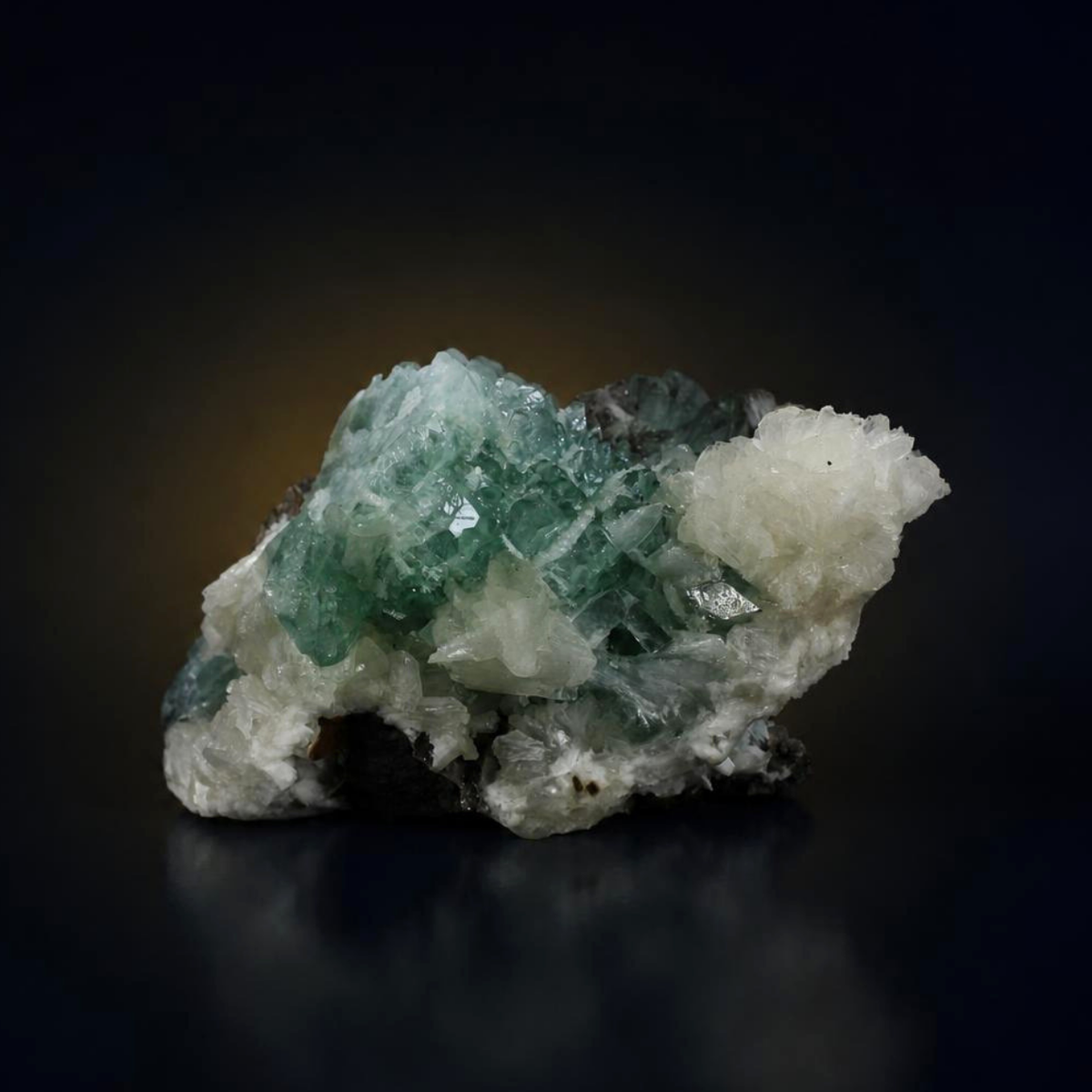 Apophyllite with Stilbite – Natural Mineral Specimen
