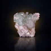 Natural Green Apophyllite with Stilbite, Matrix &amp; Heulandite – 210 g
