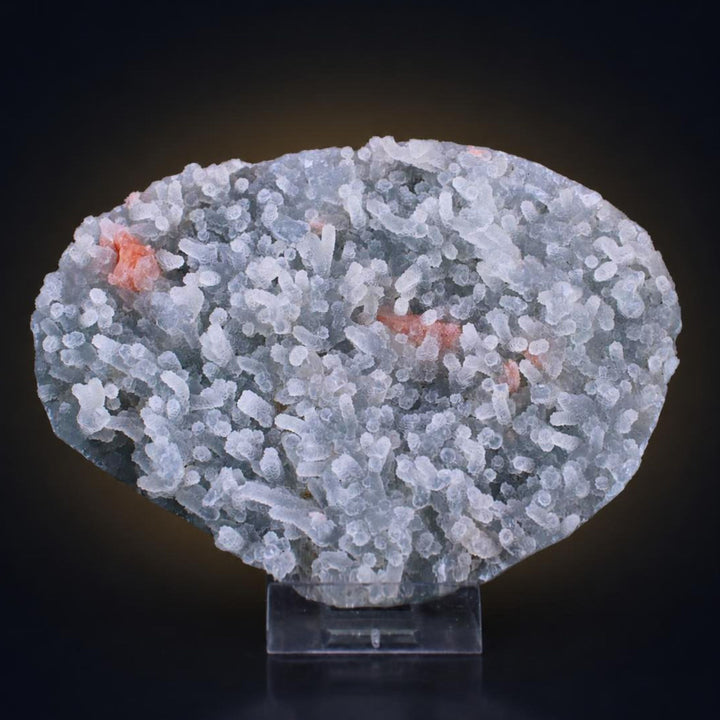 Chalcedony Botryoidal Aggregate on Matrix — India | 370 g | 13 × 10 × 2 cm