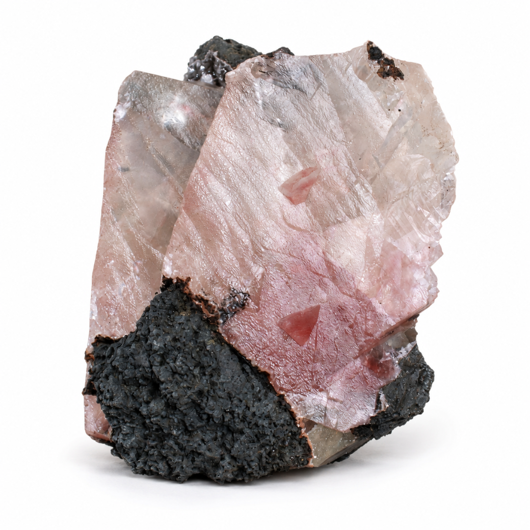 Natural Calcite Crystal Specimen – India