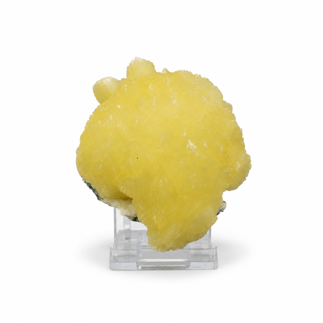 Yellow Stilbite with Heulandite – Natural Mineral Specimen