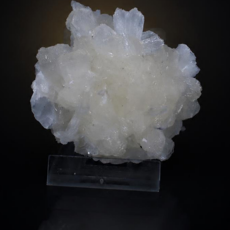 Stilbite Radiating Crystal Cluster and Heulandite Cluster — India | 90 g | 7 × 7 × 4 cm