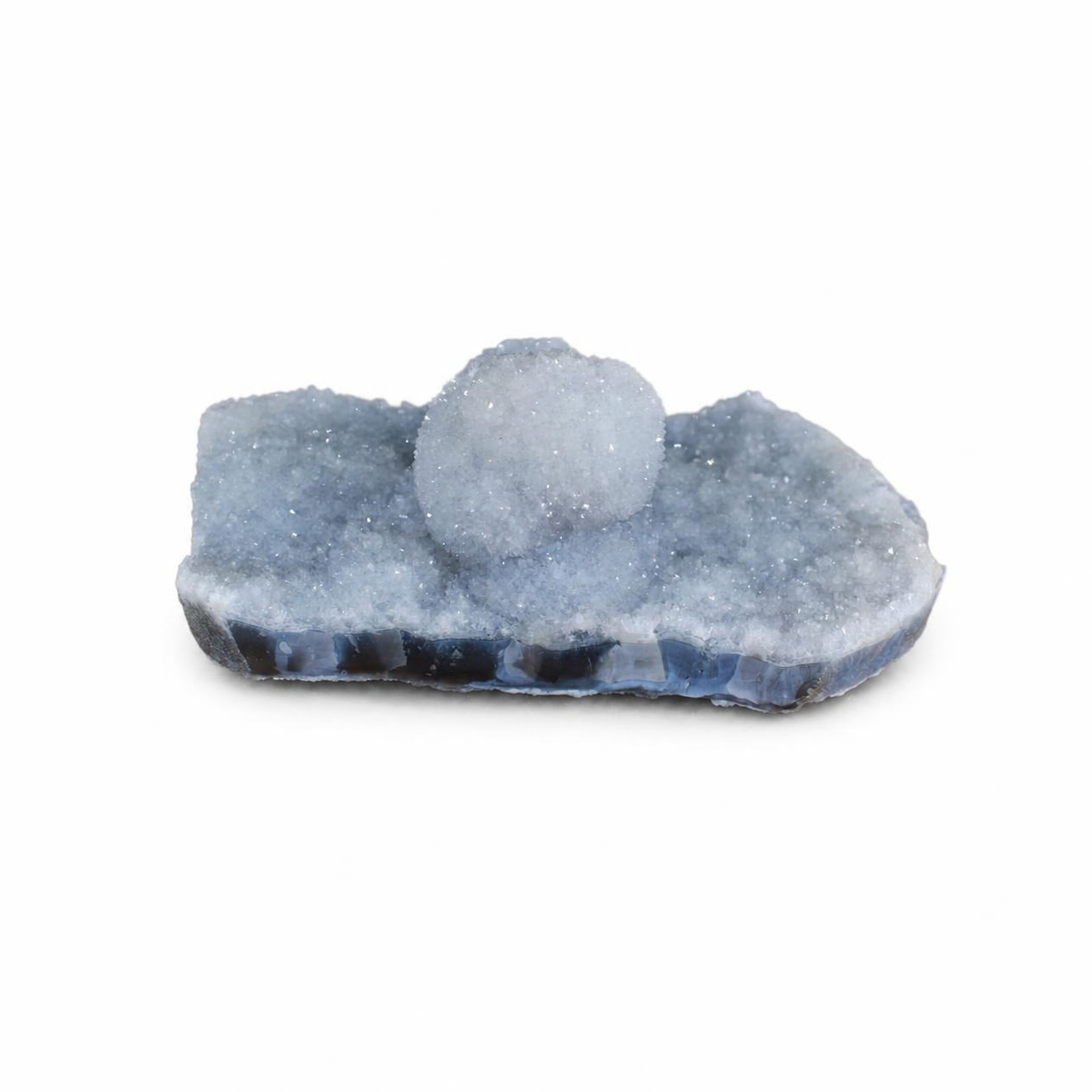 Natural Quartz Crystal Mineral Specimen – India