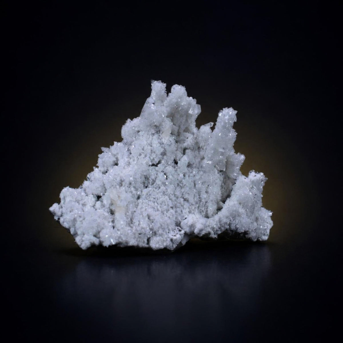 Natural White Scolecite Crystal Cluster  13 × 9 × 5 cm 340 g