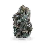 Natural Fluorite with Calcite Crystal Cluster – 150g