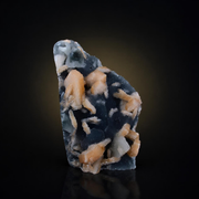 Stilbite with Chalcedony – Natural Mineral Specimen