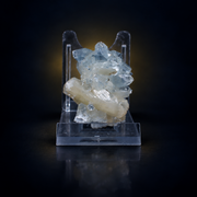 Natural Stilbite with Apophyllite Crystal Cluster – 30 g